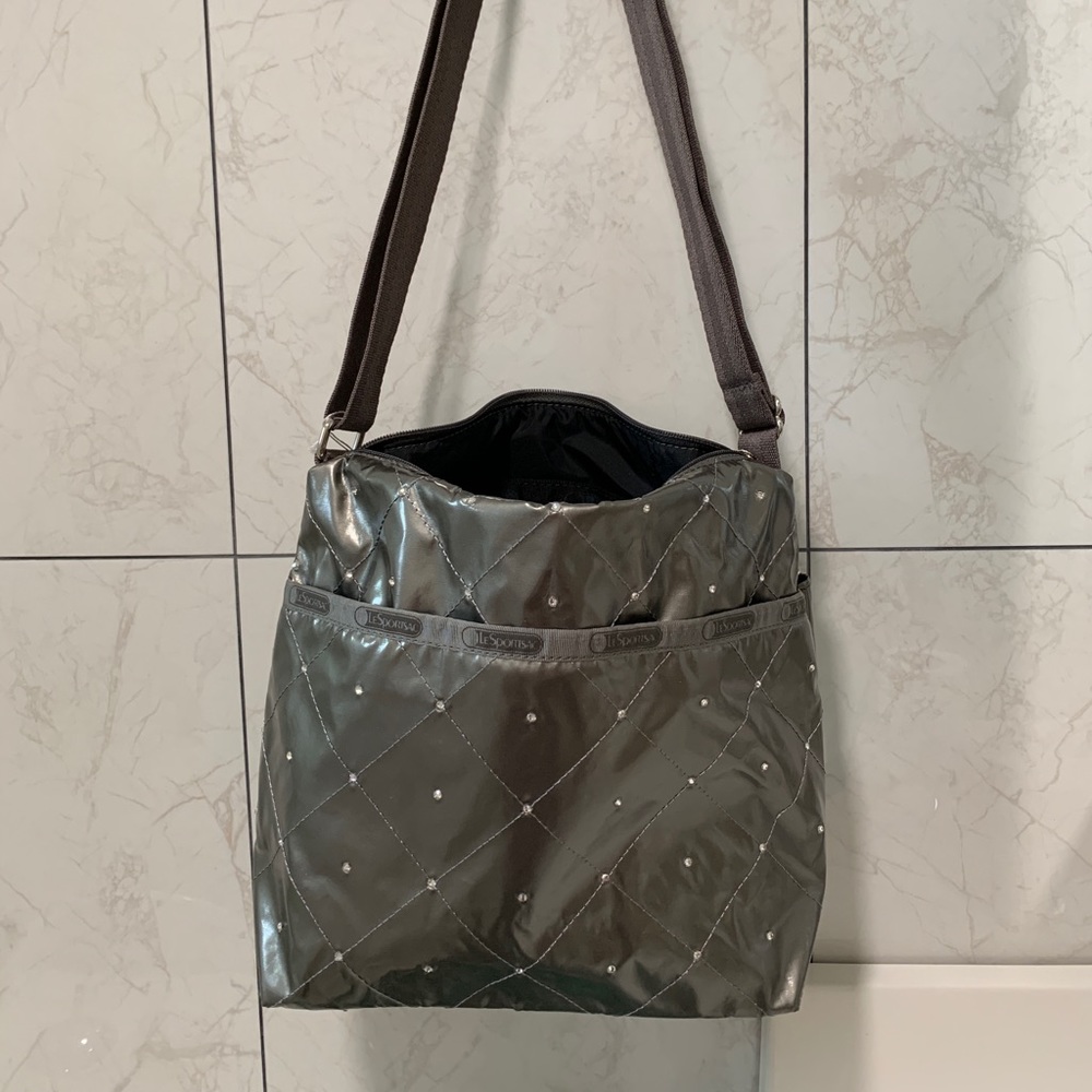 Le Sportsac x Swarovski crossbody